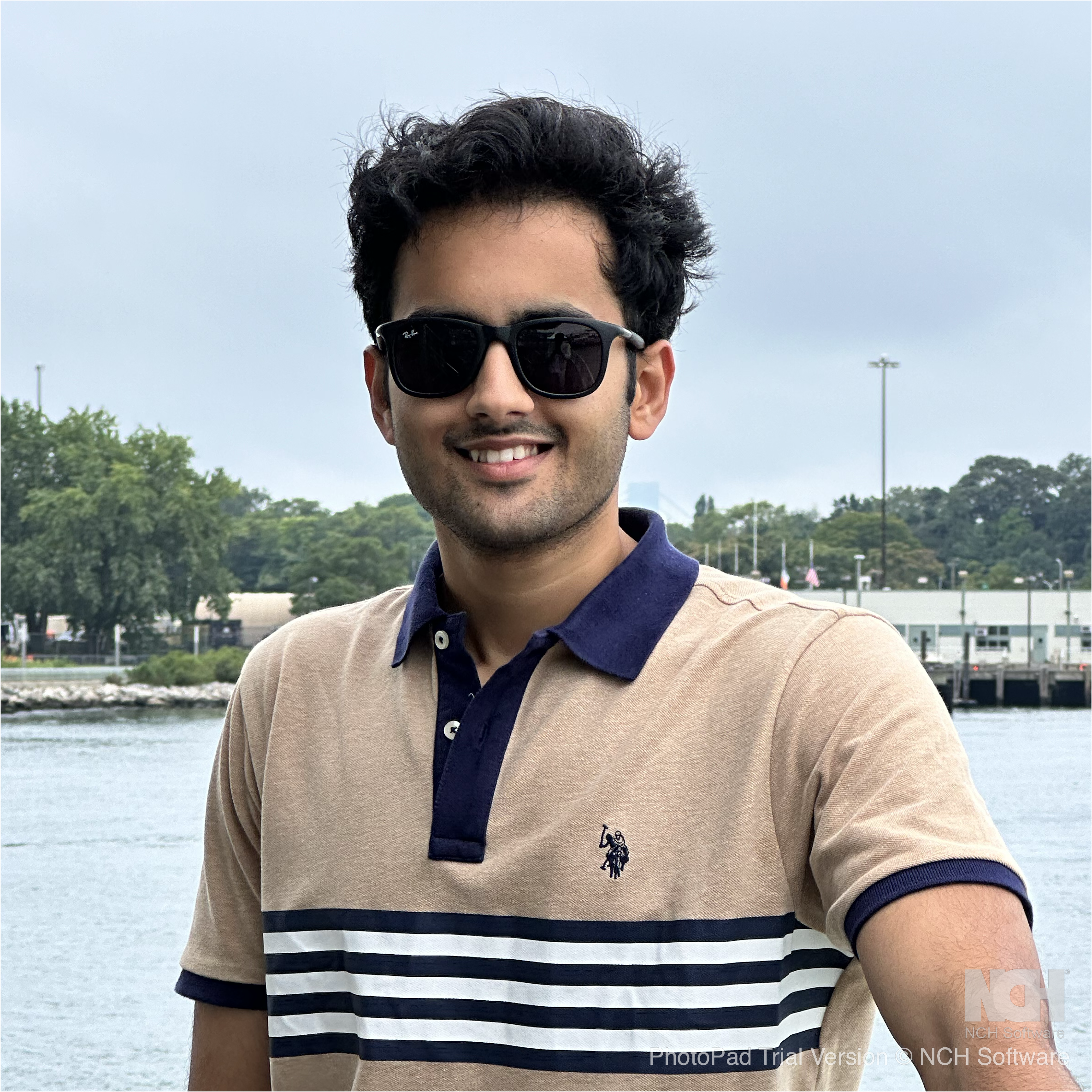 Akif Qureshi smiling